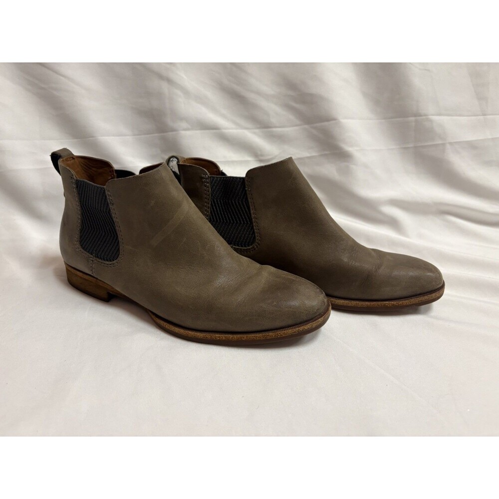 KORK-EASE Kama Chelsea Boot Shoes Size 7 Women Leather Ankle Boot Autumn